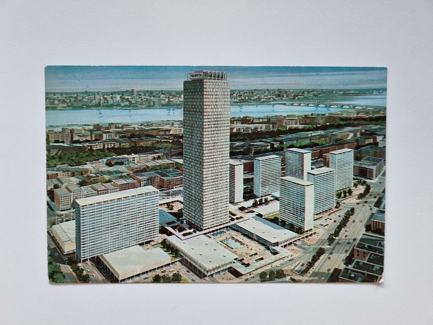 Vykort PRUDENTIAL CENTER, BOSTON