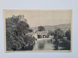 Vykort Pulteney Bridge, Bath