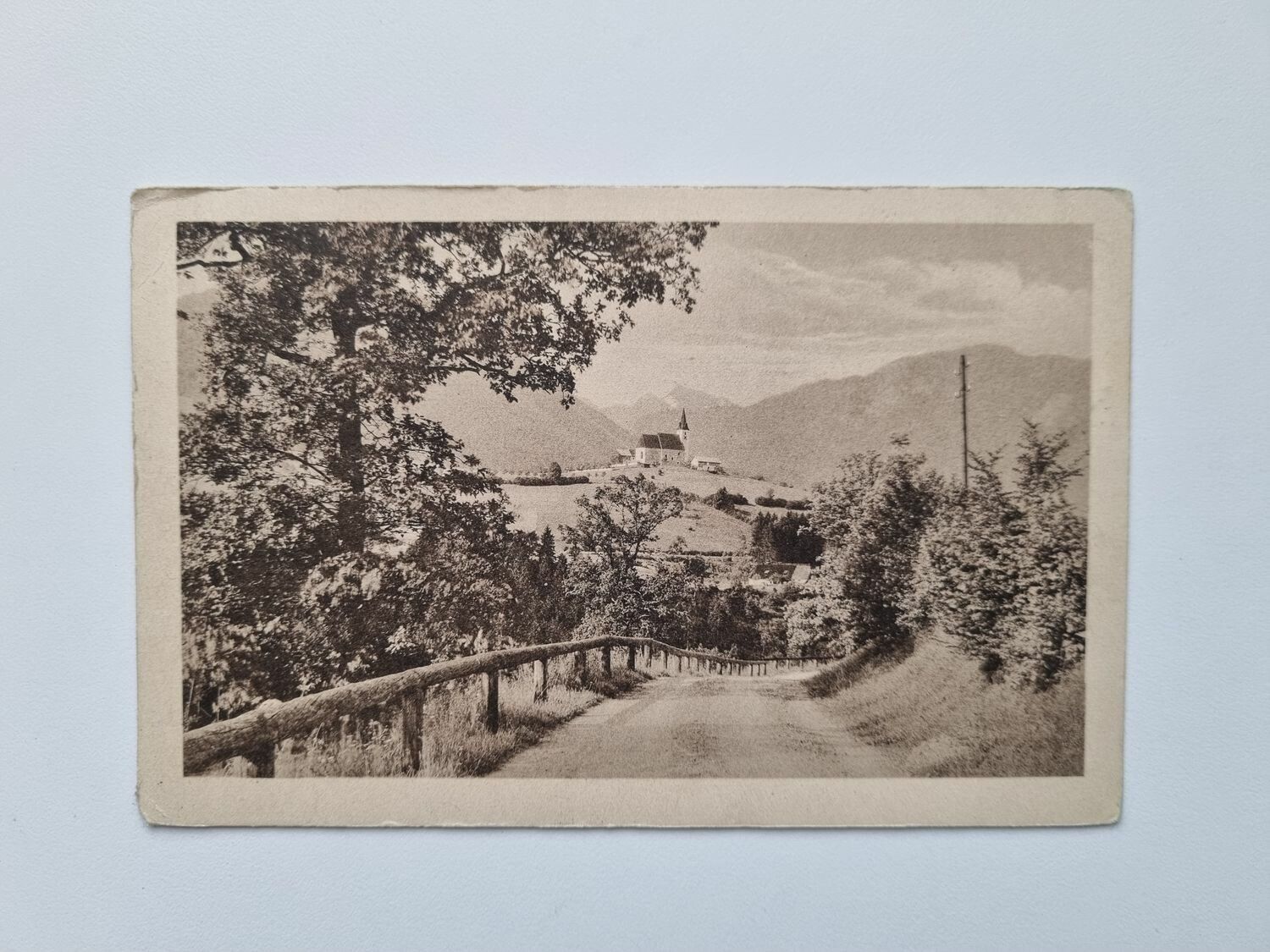 Vykort Pyhrnbahn Frauenstein bei Klaus, 1923