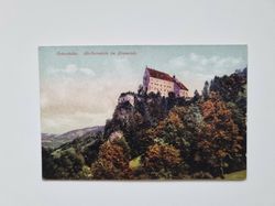 Vykort Pyhrnbahn. Alt-Pernstein im Kremstale.
