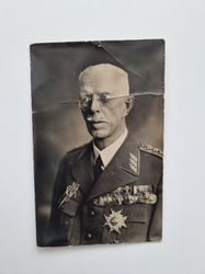 Vykort Gustaf V