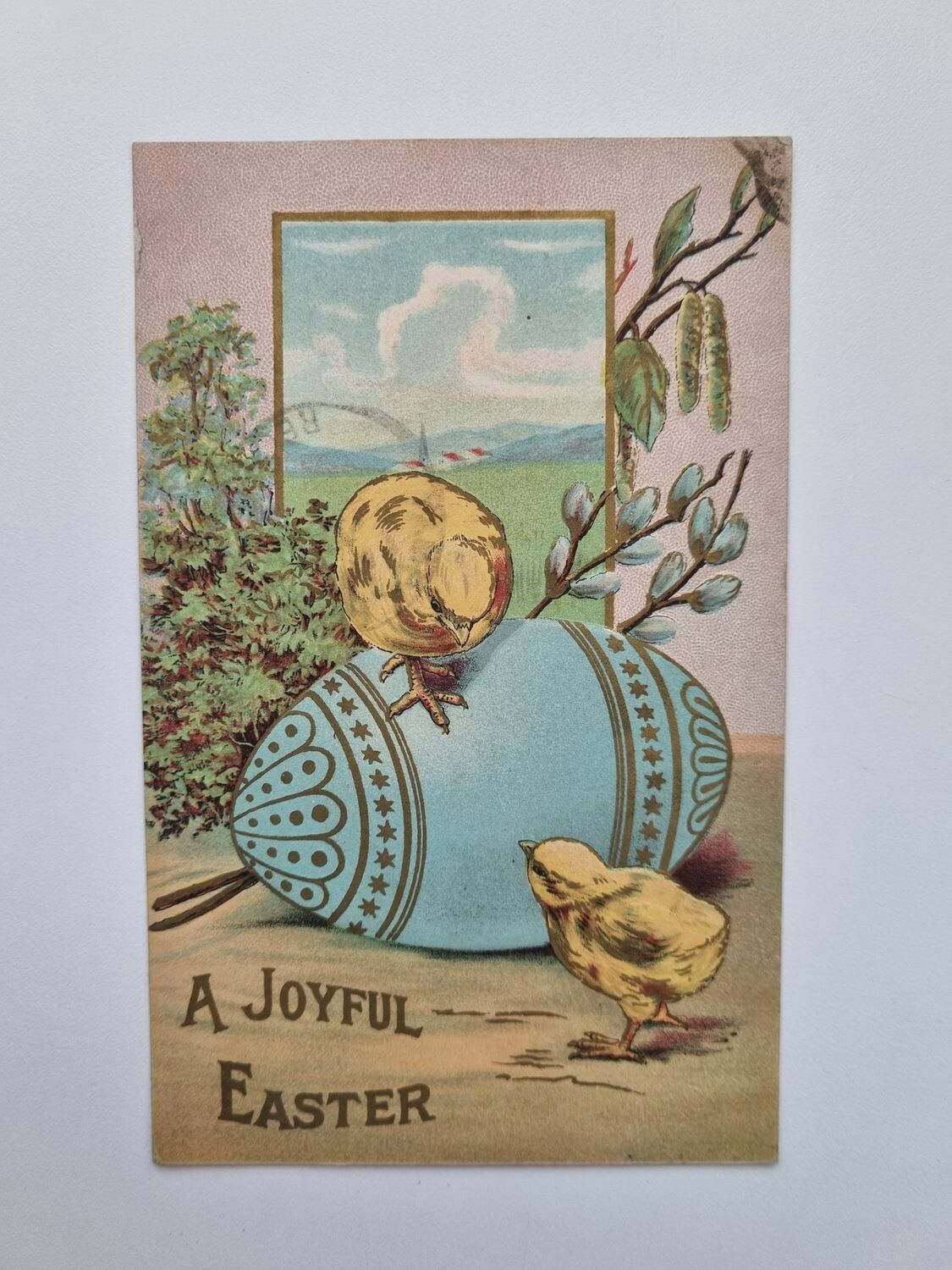 Vykort Påskkort A JOYFUL EASTER