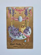 Vykort Påskkort, Glad påsk, 1911