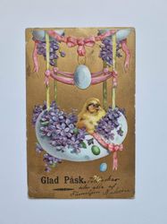 Vykort Påskkort, Glad påsk, 1911