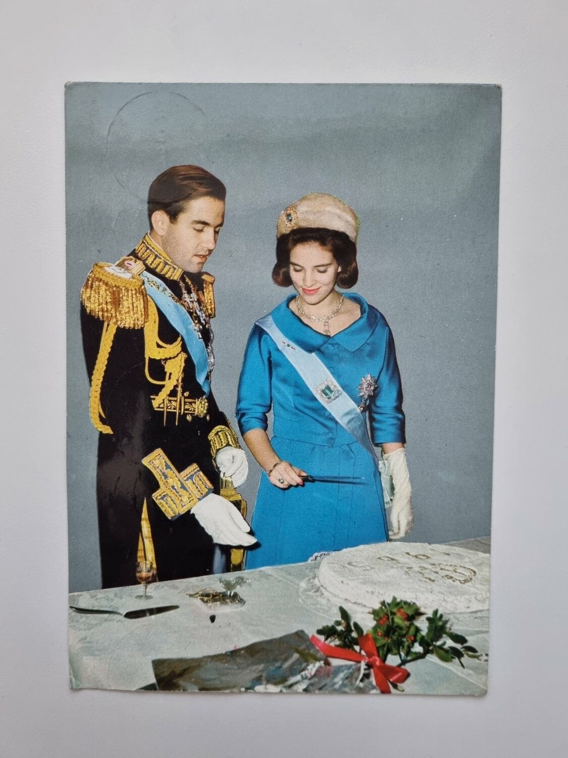 Vykort Queen Anne-Marie of Greece