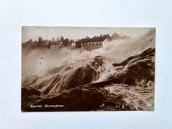 Vykort Ragunda, Hammarforsen, 1925