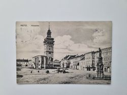 Vykort RETZ. Hauptplatz,