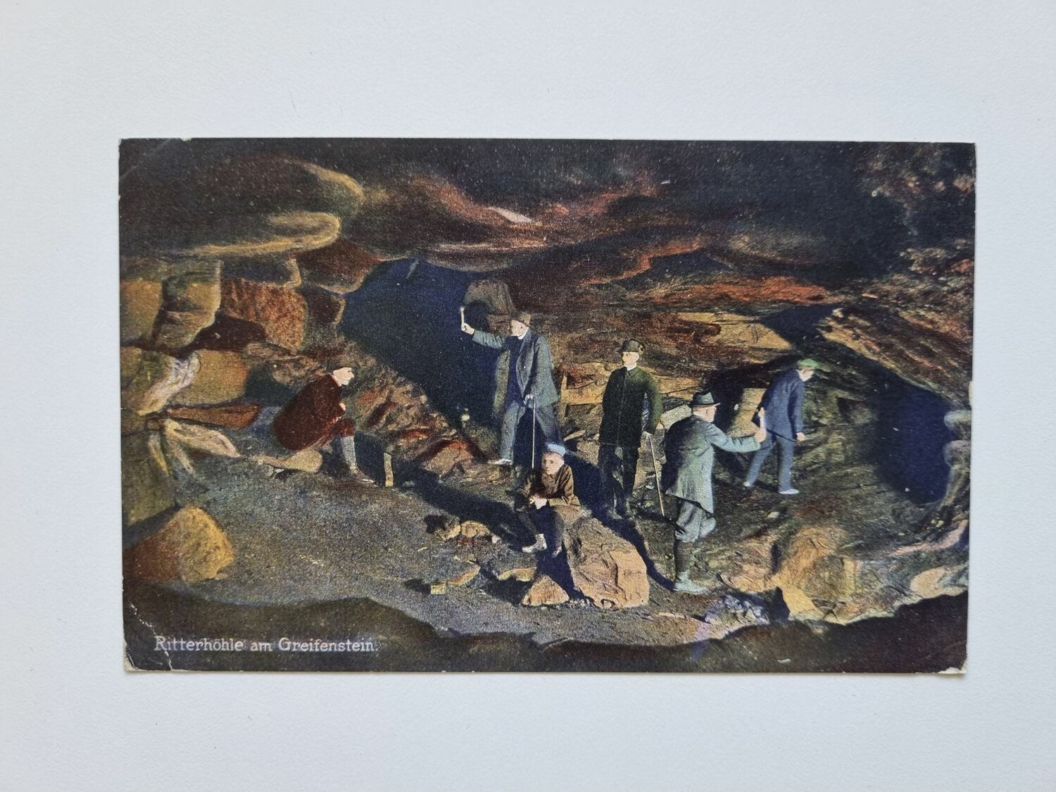 Vykort Ritterhöhle am Greifenstein