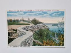 Vykort Riverview Park