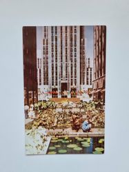 Vykort ROCKEFELLER PLAZA, NEW YORK CITY.