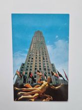 Vykort Rockefeller Plaza