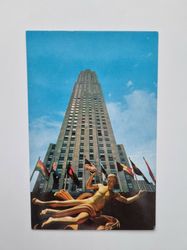 Vykort Rockefeller Plaza