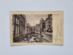 Vykort Rotterdam, Het Steiger 1902