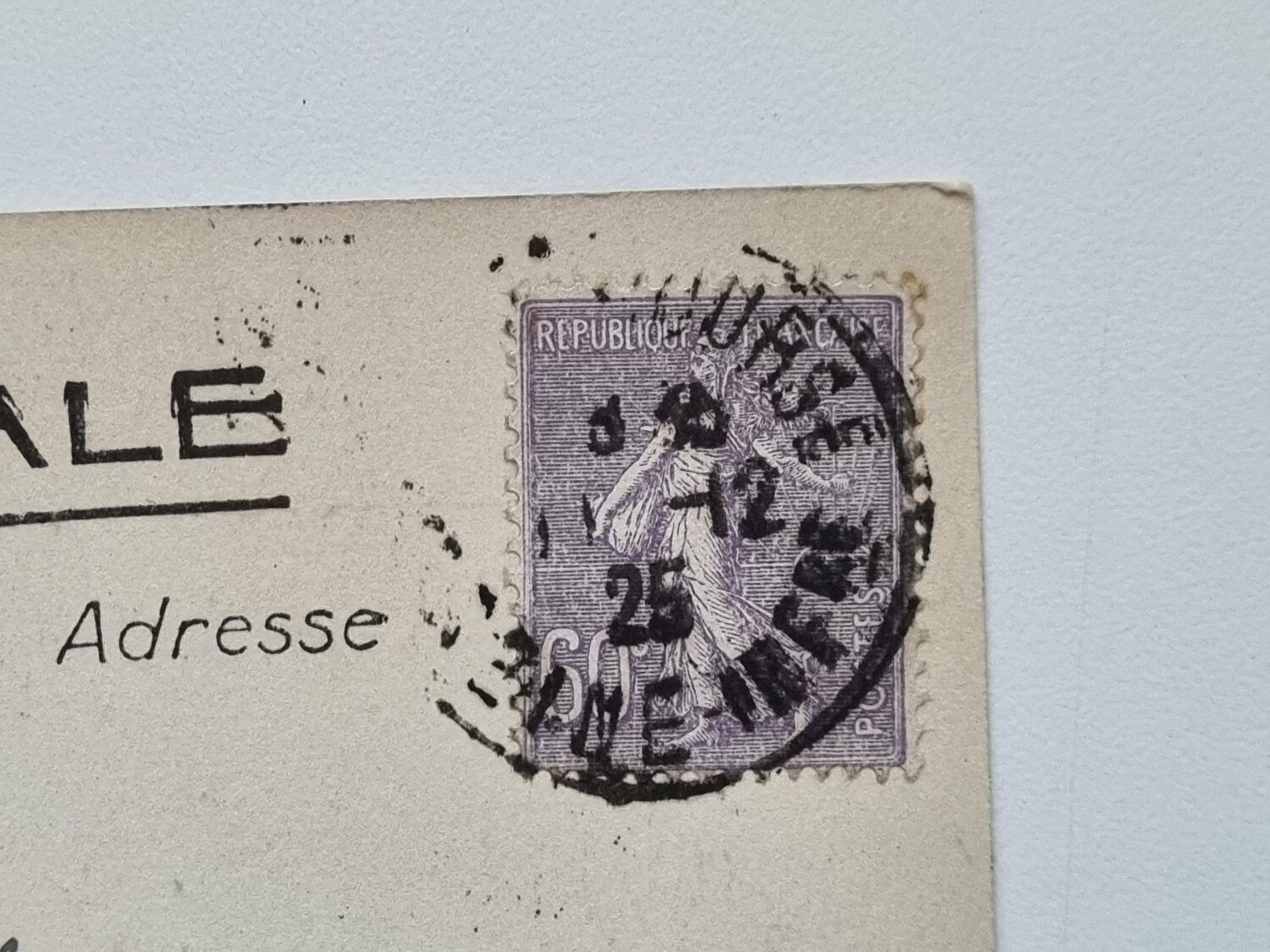 Vykort ROUEN 1925