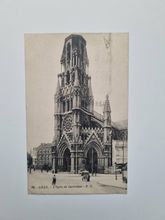 Vykort Sacred Heart of Jesus Catholic Church at Lille, 1925