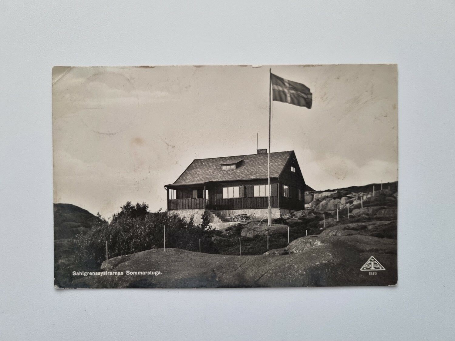 Vykort Sahlgrenssystrarnas Sommarstuga