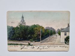 Vykort Sala kyrka 1905