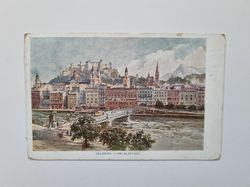 Vykort SALZBURG DIE ALTSTADT