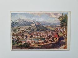 Vykort Salzburg vom Kapuzinerberg