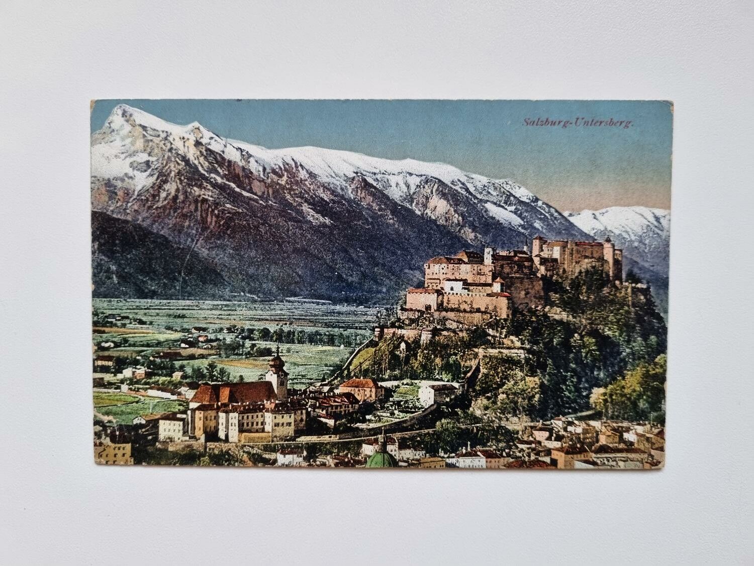 Vykort Salzburg-Untersberg