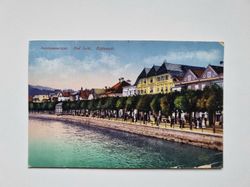 Vykort Salzkammergut. Bad Ischl. Esplanade, 1921