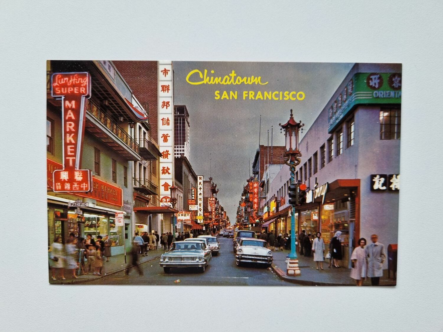 Vykort SAN FRANCISCO Chinatown