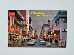 Vykort SAN FRANCISCO Chinatown