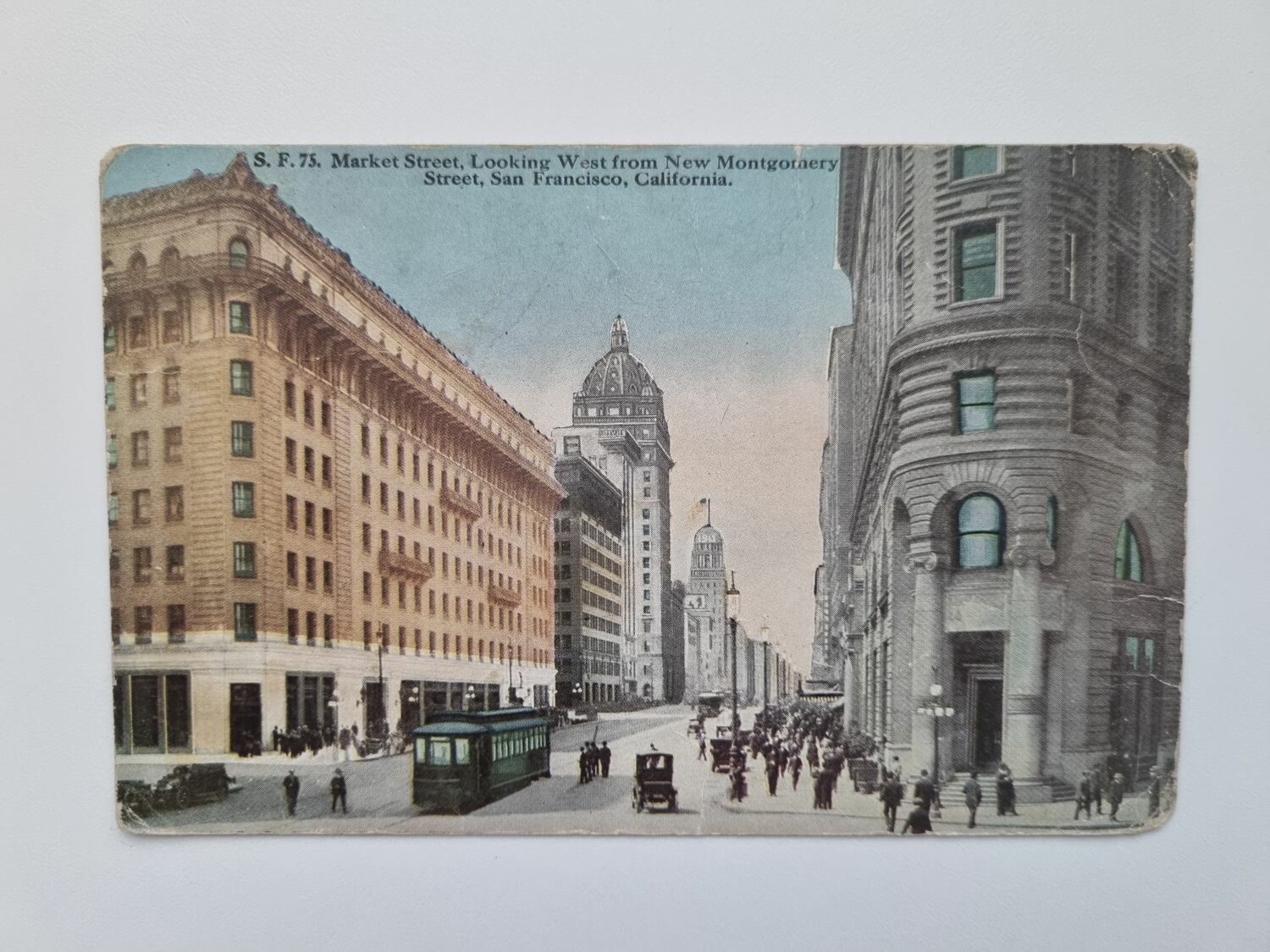 Vykort San Francisco, California 1919
