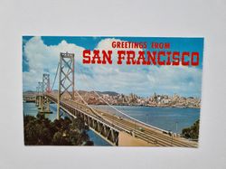 Vykort SAN FRANCISCO-OAKLAND BAY BRIDGE