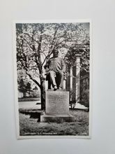 Vykort SANDVIKEN G. F. Göranssons staty