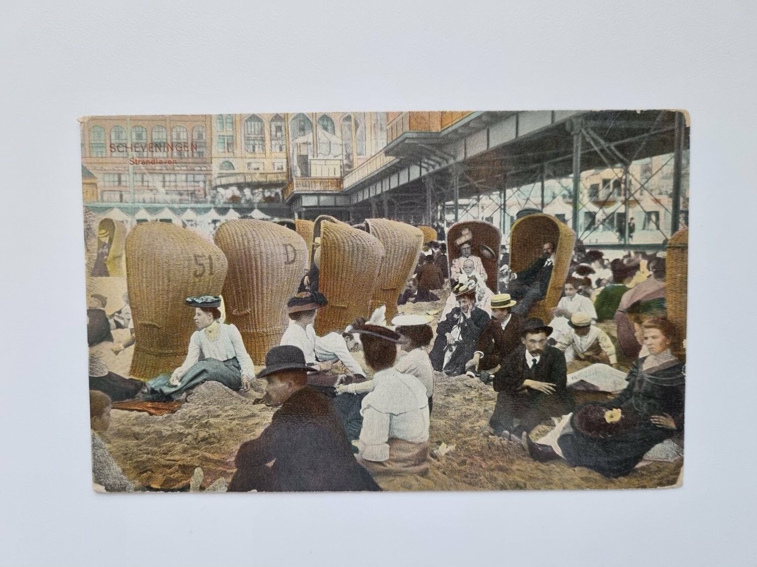 Vykort Scheveningen Strand