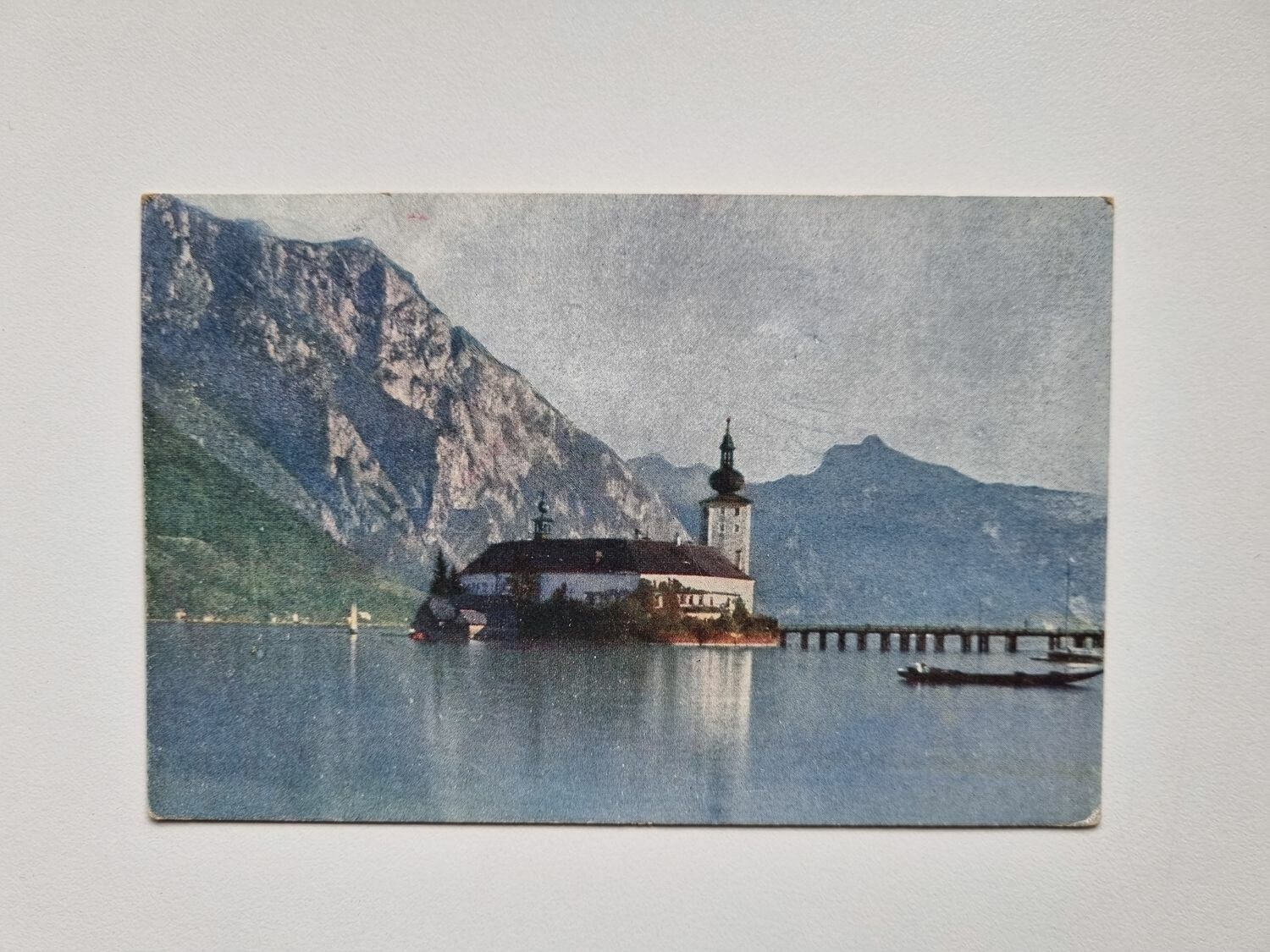 Vykort Schloß Orth. Gmunden