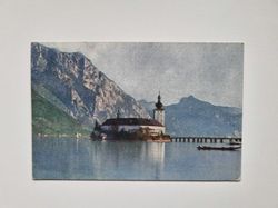 Vykort Schloß Orth. Gmunden