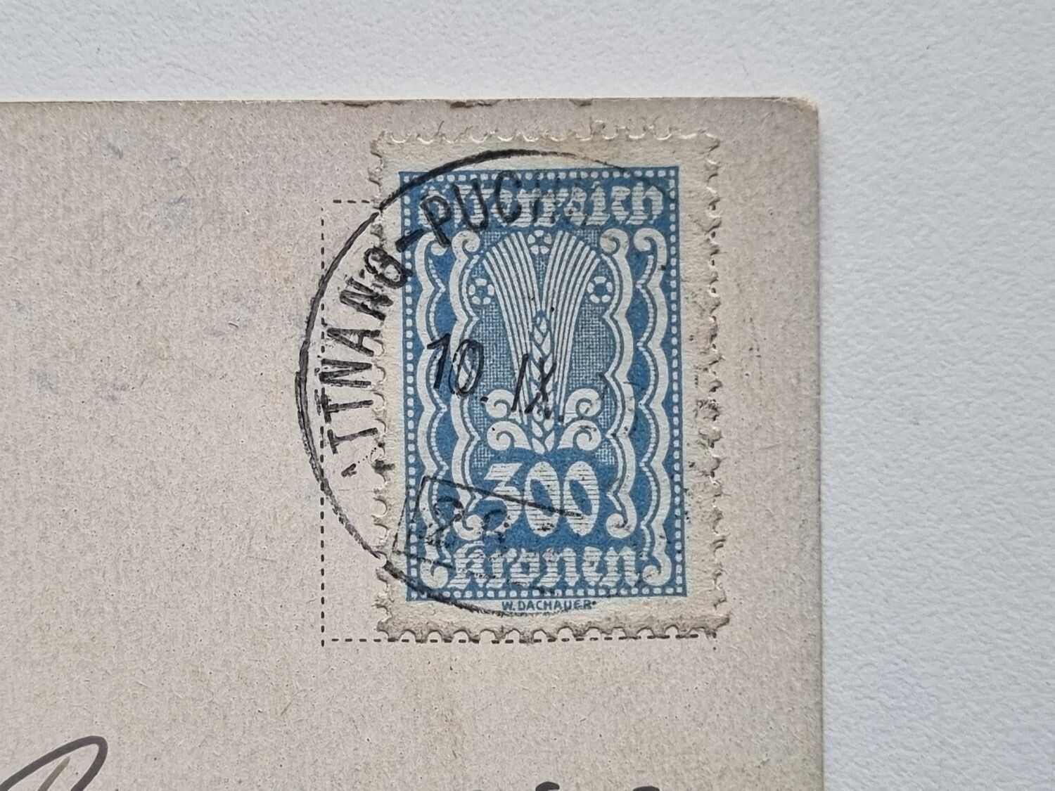 Vykort Schloß Orth. Gmunden