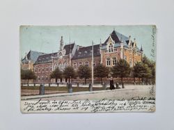 Vykort Skara Högre Allmänna Läroverket, 1903