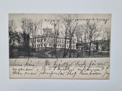 Vykort Skogsinstitutet Stockholm  Signerad, 1903 L Liebenfeld