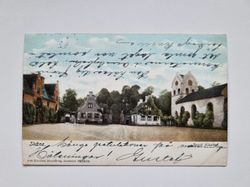 Vykort Skåne, Bosjö kloster, 1905