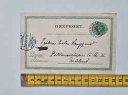 Vykort Skiss / kludd. Helsingborg 1901