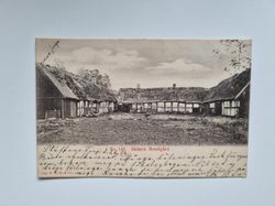Vykort Skånsk bondgård 1902