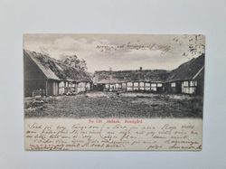 Vykort Skånsk. Bondgård 1903