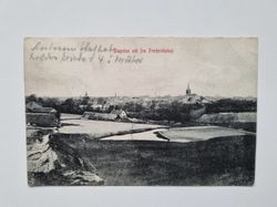 Vykort Slagelse set fra Frederikshøj