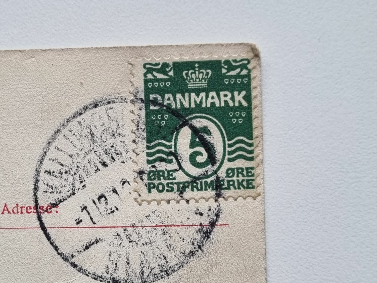 Vykort Slagelse set fra Frederikshøj