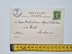 Vykort Slottet Örebro 1902