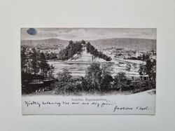 Vykort Sollefteå, Ångermanelfven, 1901