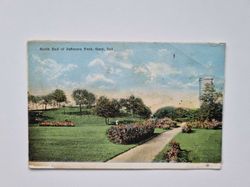 Vykort South End of Jefferson Park, Gary, Ind.
