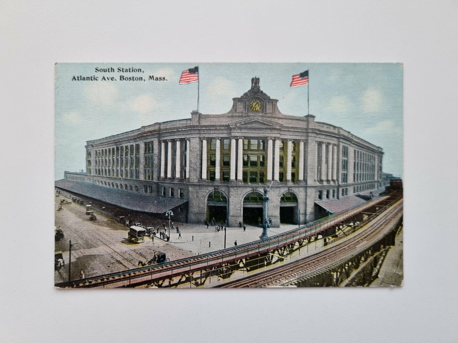 Vykort South Station, Boston