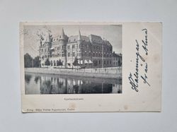 Vykort Sparbankshuset, 1901
