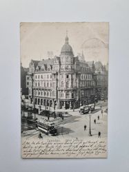 Vykort Dresden. Hotel Imperial, 1905