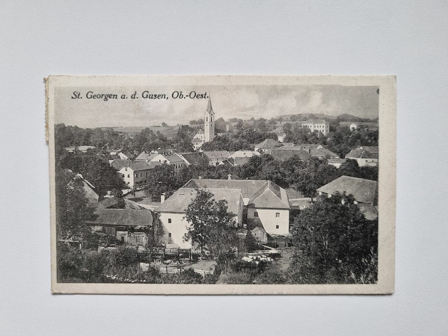 Vykort St. Georgen a. d. Gusen, Ob.-Oest.