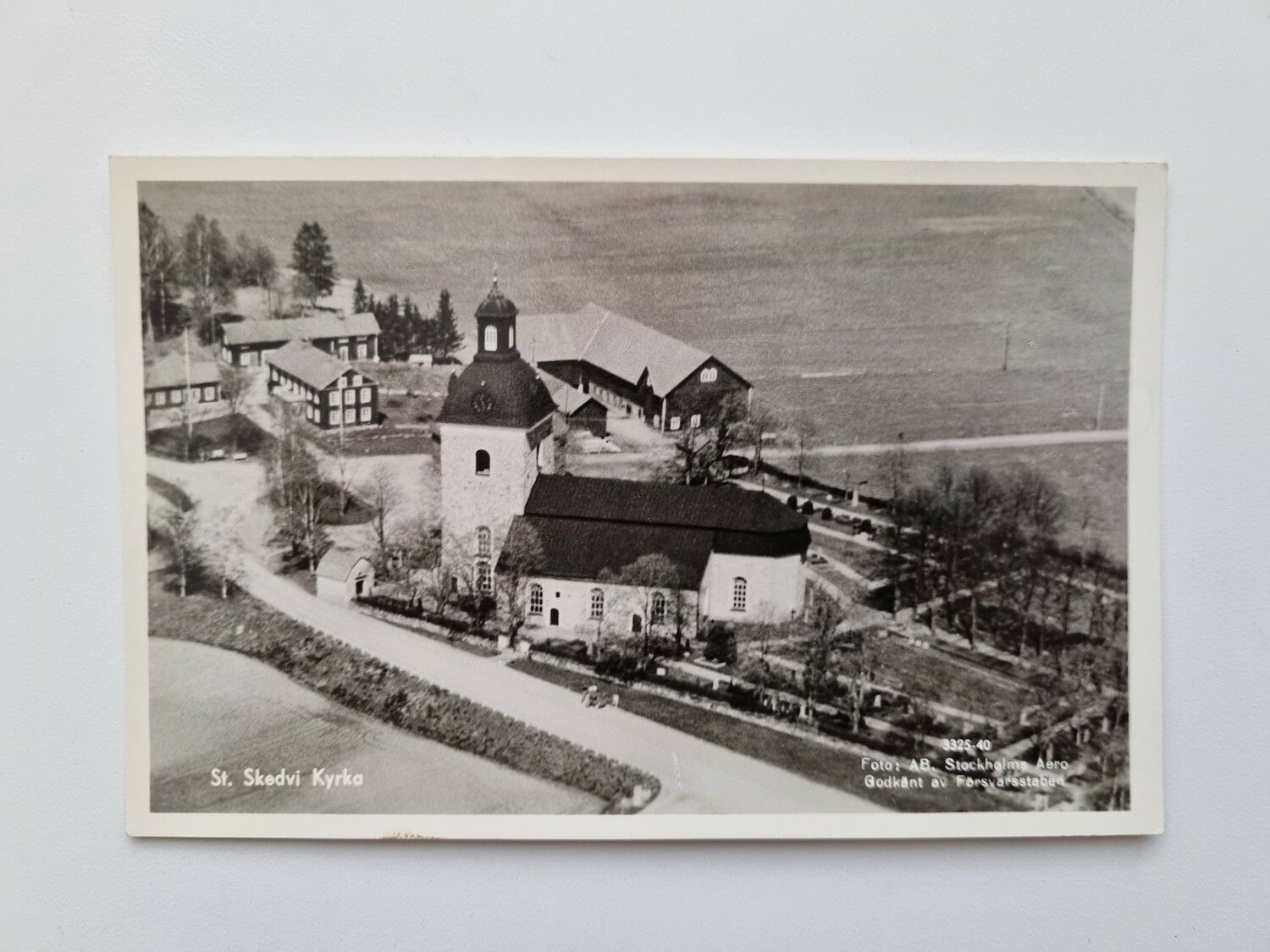 Vykort St. Skedvi Kyrka